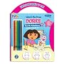 Watch Me Draw 'n' Go: Dora's Favorite Adventure Drawing Book & Kit (Dora the Explorer)