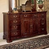 American Drew 791-160 Cherry Grove Classic Antique Cherry Bedroom Triple Dresser