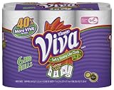 Viva Towel Big Roll Choose-A-Size, Six 115-sheet Rolls (Pack of 4)