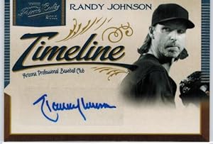 2011 Prime Cuts Timeline RANDY JOHNSON Auto/Autograph #05/25 (17937)