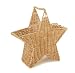 Wald Imports Gold Star Wicker Basket