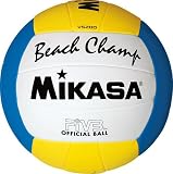 ＜ビーチバレーボール＞MIKASA(ミカサ) 練習球 白/黄/青 VS200の画像