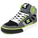DC Men's Block Spartan High WC Shoes - Black / Battleship / Soft Lime