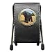 Bouvier des Flandres Pen Holder Desk Clock