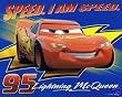 Ligtning Strikes McQueen fleece blanket