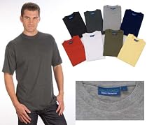 2 Rundhals T-Shirt im Doppelpack Gr. S - 8XL viele Farben