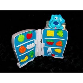 Tyco Blues Clues Talking Refrigerator Toy by 