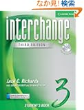 Interchange Student's Book 3 with Audio CD (3rd Edition)