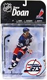 McFarlane Toys NHL Sports Picks Series 22 2009 Wave 2 Action Figure Shane Doan (Phoenix Coyotes) Retro Winnipeg Jets Blue Jersey Collector Level Chase