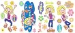 Lizzie McGuire Self-Stick Room Appliques