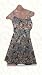 It Figures! Slender Thighs Collection - Animal Print Floral Swimdress Swimsuit RETAIL VALUE $99