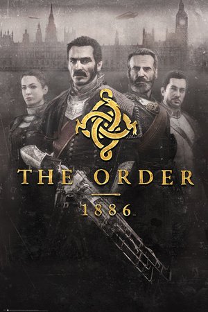 GB eye The Order 1886 Key Art Maxi Poster, Multi-Colour steampunk buy now online