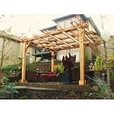 12x12 Cedar Pergola Breeze