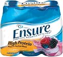 Ensure High Protein Complete Balanced Nutrition Drink, Wild Berry, 8-Ounce Bottles in 6-Count Packages (Pack of 4)
