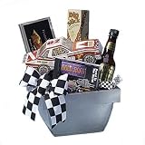 Car Racing Themed Gift Basket - Grandparents Day or Christmas Holiday Gift Idea