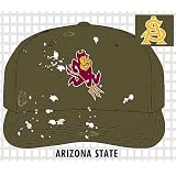 Arizona State Sun Devils Paint Spill Adjustable Hat