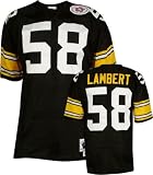 Jack Lambert Pittsburgh Steelers Authentic 1975 Black Jersey