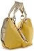 Oversized Yellow Hobo Purses with Champgne Trim