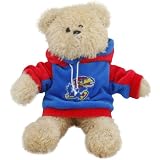 Kansas Jayhawks 8" Fuzzy Hoody Bear