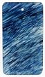 Blue Berry Quartz Rectangle Pendant 1.5mm Hole 25x50mm - Package of 3