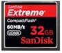 SanDisk Extreme - Flash memory card - 32 GB - 400x - CompactFlash