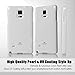 Goospery Pearl Jelly for Samsung Galaxy Note 4 Case (2014) Slim Thin Rubber Case (White) NT4-JEL-WHT