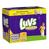 Luvs Ultra Leakguards Diapers, Size 5, 168 Count