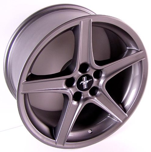 Ford Mustang Saleen Style Wheel Gunmetal Wheels Rims 1994 1995 1996 1997 1998 1999 2000 2001 2002 2003 2004 2005 94 95 96 97 98 99 00 01 02 03 04 05