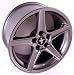 Ford Mustang Saleen Style Wheel Gunmetal Wheels Rims 1994 1995 1996 1997 1998 1999 2000 2001 2002 2003 2004 2005 94 95 96 97 98 99 00 01 02 03 04 05