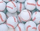Baseballs Premium Solid Milk Chocolate Balls (1 Lb - 72 Pcs)