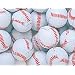 Baseballs Premium Solid Milk Chocolate Balls (1 Lb - 72 Pcs)