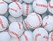 Baseballs Premium Solid Milk Chocolate Balls (1 Lb - 72 Pcs)