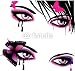 Wallmonkeys Peel and Stick Wall Decals - Female Eyes - Removable Graphic