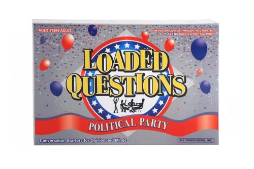 Loaded Questions Political Party Board Game