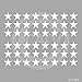 Stars vinyl wall pattern sticker decals (3