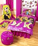 Bratz Musical Starz 3 Dolls Single Bed Duvet Cover Bedding Set