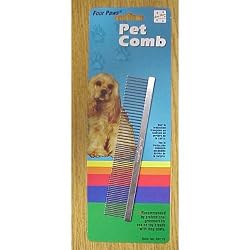 Pet Comb for Use on Toy Breeds with Long Coats
