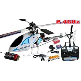 4ch R C Helicopter WASP V3 250 includes 2.4G Radio System Ready to Fly Brushless version... from Helicopter Control Systems