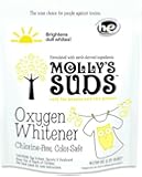 Molly's Suds Oxygen Whitener - Brightens Dull Whites, Great for Hard Water, All Natural Laundry Powder, Chlorine & Bleach Free. HE Safe.