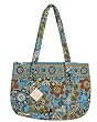 Vera Bradley Betsy Bag Bali Blue Handbag Purse