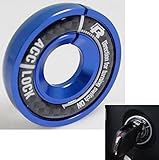 全4色 愛車 を ドレスアップ フォルクス ワーゲン VW アウディ Audi 用 キーベゼル 【InField】 タオル セット ブルー