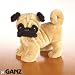 Ganz Webkinz Adopt-a-pet Plush Pug