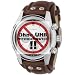 Fossil Ersatzband Uhrenarmband Leder Band 22mm Dunkelbraun für CH2565