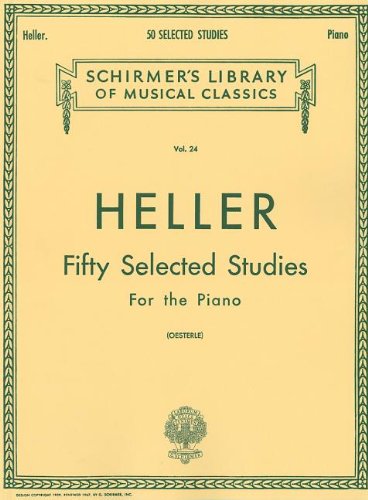 50 Selected Studies (from Op. 45, 46, 47): Piano Technique (Piano Method) (Schirmer's Libray of Musical Classics, Vol. 24)