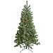 Barcana 4-Foot 300 Clear Light Ready Trim Wrap Around a Corner Upside Down Christmas Tree