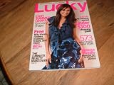 Lucky magazine, July 2007 issue-Vanessa Minnillo & Easy Summer Looks.