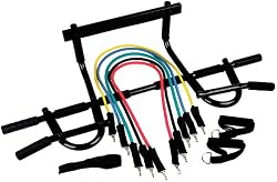 Black Mountain Products Heavy Duty Chin Up Bar and Resistance Bands