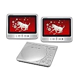 Axion AXN6079 7-Inch Twin Monitor Portable DVD System