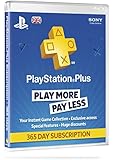 Sony PlayStation Plus - 365 Day Subscription