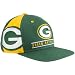reebok NFL green bay packers green yellow XL-side logo snapback hat cap